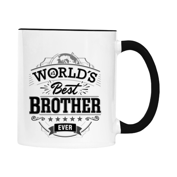 Hrnek malý barevný s potiskem Best Brother