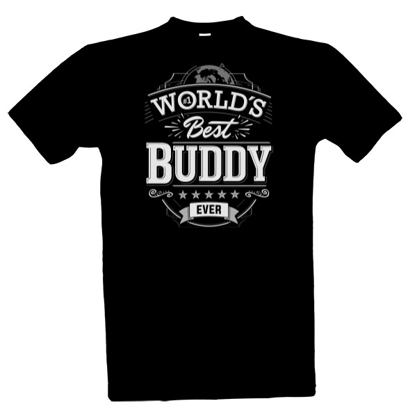 Tričko s potiskem Best Buddy