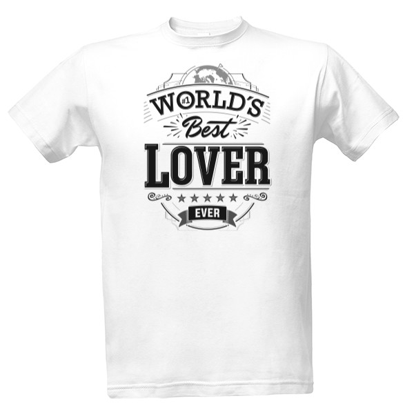 Tričko s potiskem Best Lover