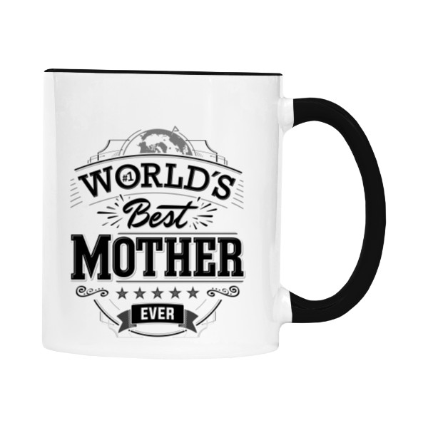 Hrnek malý barevný s potiskem Best Mother