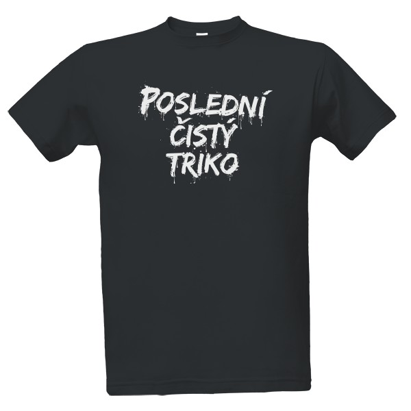 Tričko s potiskem Čistý triko - Pánské