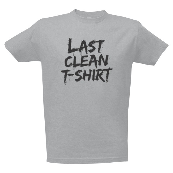 Tričko s potiskem Clean t-shirt