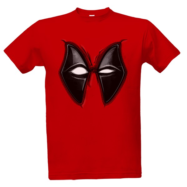 Tričko s potiskem Deadpool Face - Pánské