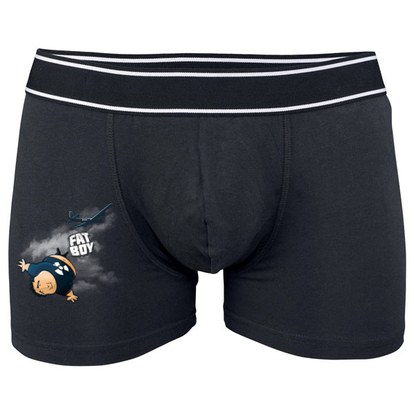 Boxerky Kariban s potiskem Fat boy a B29