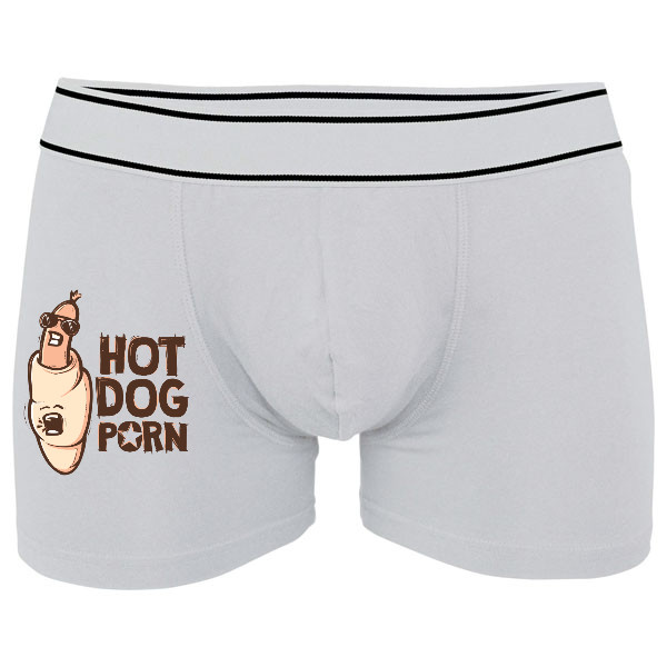 Boxerky Kariban s potiskem Hot Dog Porn