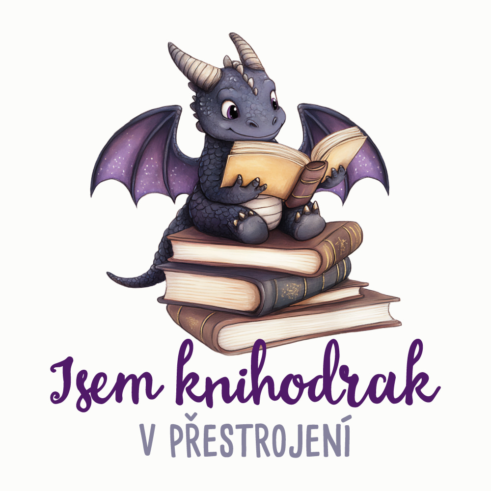 Tričko s potiskem Jsem knihodrak