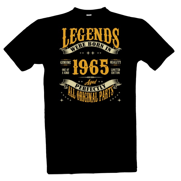 Tričko s potiskem Legendy 1965