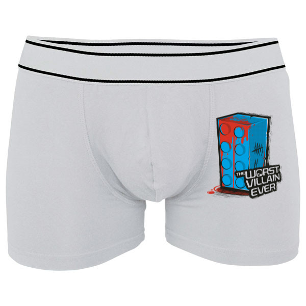 Boxerky Kariban s potiskem Lego kostička - Trenky