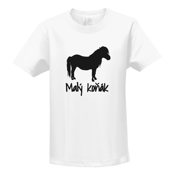 Tričko s potiskem Malý koňák