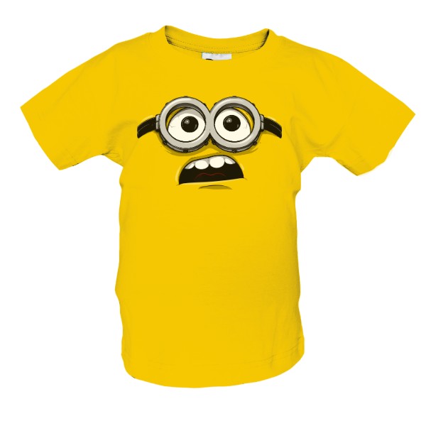 Tričko s potiskem Minion Confused face
