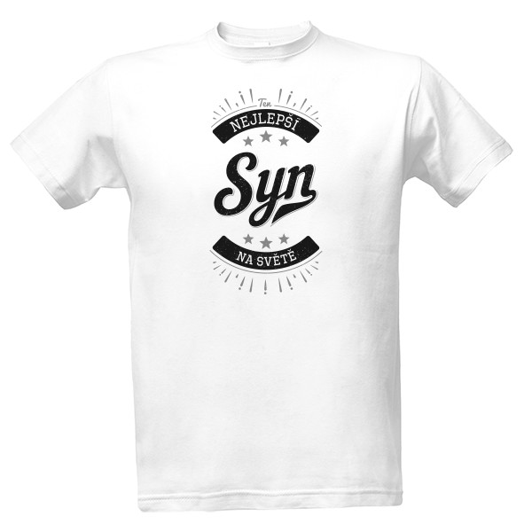 Tričko s potiskem Nejlepší Syn
