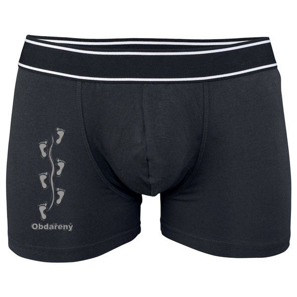 Boxerky Kariban s potiskem Obdařený