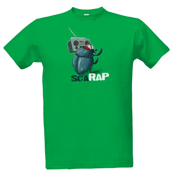 Tričko s potiskem ScaRap - Pánské