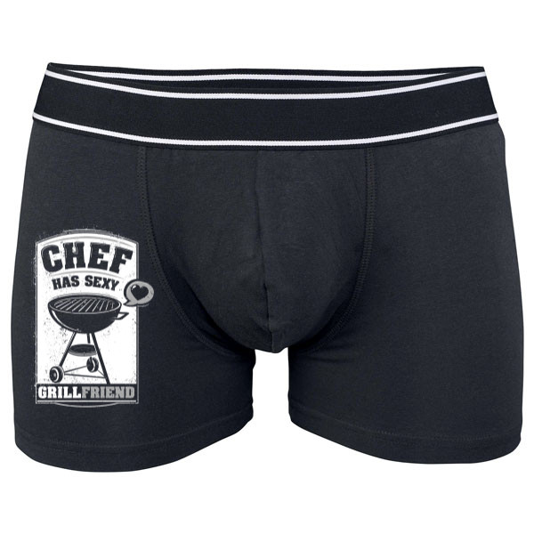 Boxerky Kariban s potiskem Sexy Grillfriend