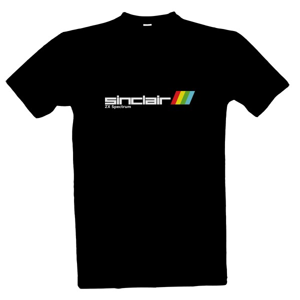 Tričko s potiskem Sinclair - bílé logo