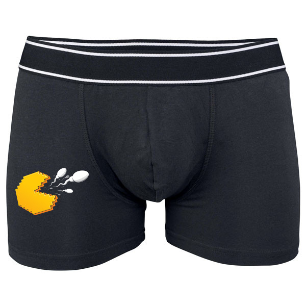 Boxerky Kariban s potiskem Sprostý Pacman