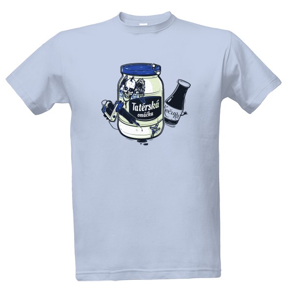 Tričko s potiskem Tatérská omáčka - Pánské