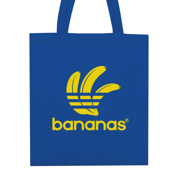 Nákupní taška unisex s potiskem Značkové Bananas