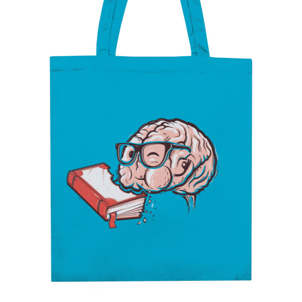 Nákupní taška unisex s potiskem Zvídavý mozek